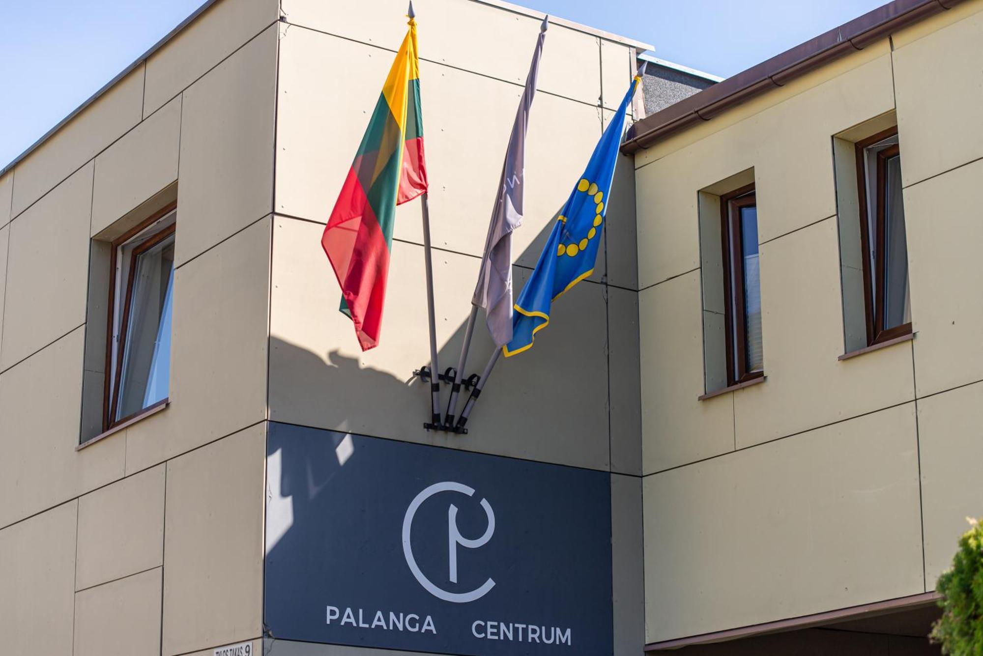Palanga Centrum Buitenkant foto